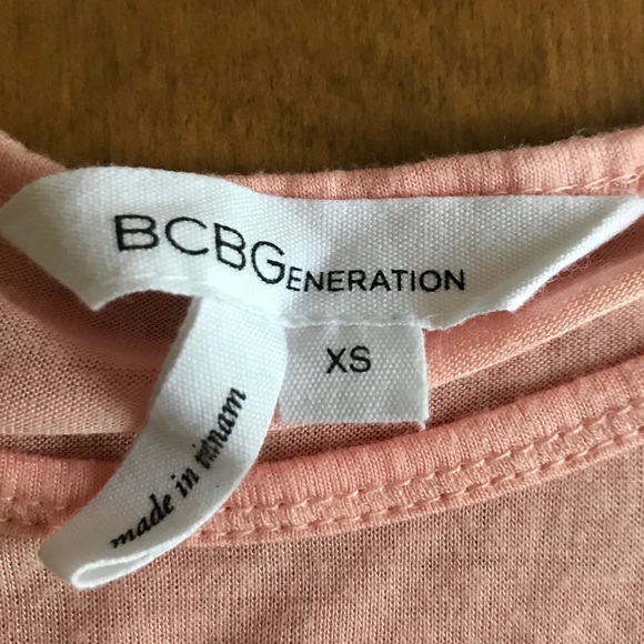 Flowy BCBGeneration Pink/Coral Top Size S - Picture 4 of 4